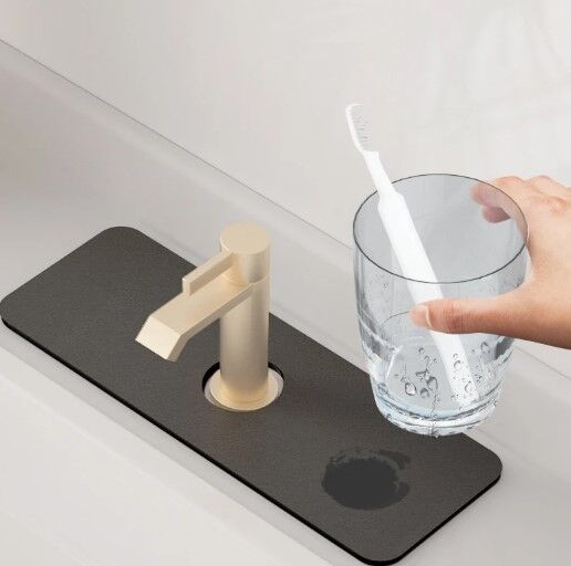 Su Emici Sihirli Lavabo Kenar Matı 38x13cm MC-605