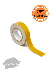 Wuvera Çift Taraflı Köpük Bant 18mm x 2m – Dayanıklı ve Güçlü Yapıştırma!